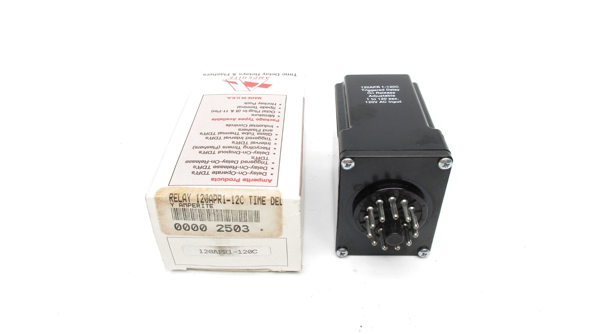AMPERITE 120APR1-120C SER. CR10 10A 120VAC NSMP