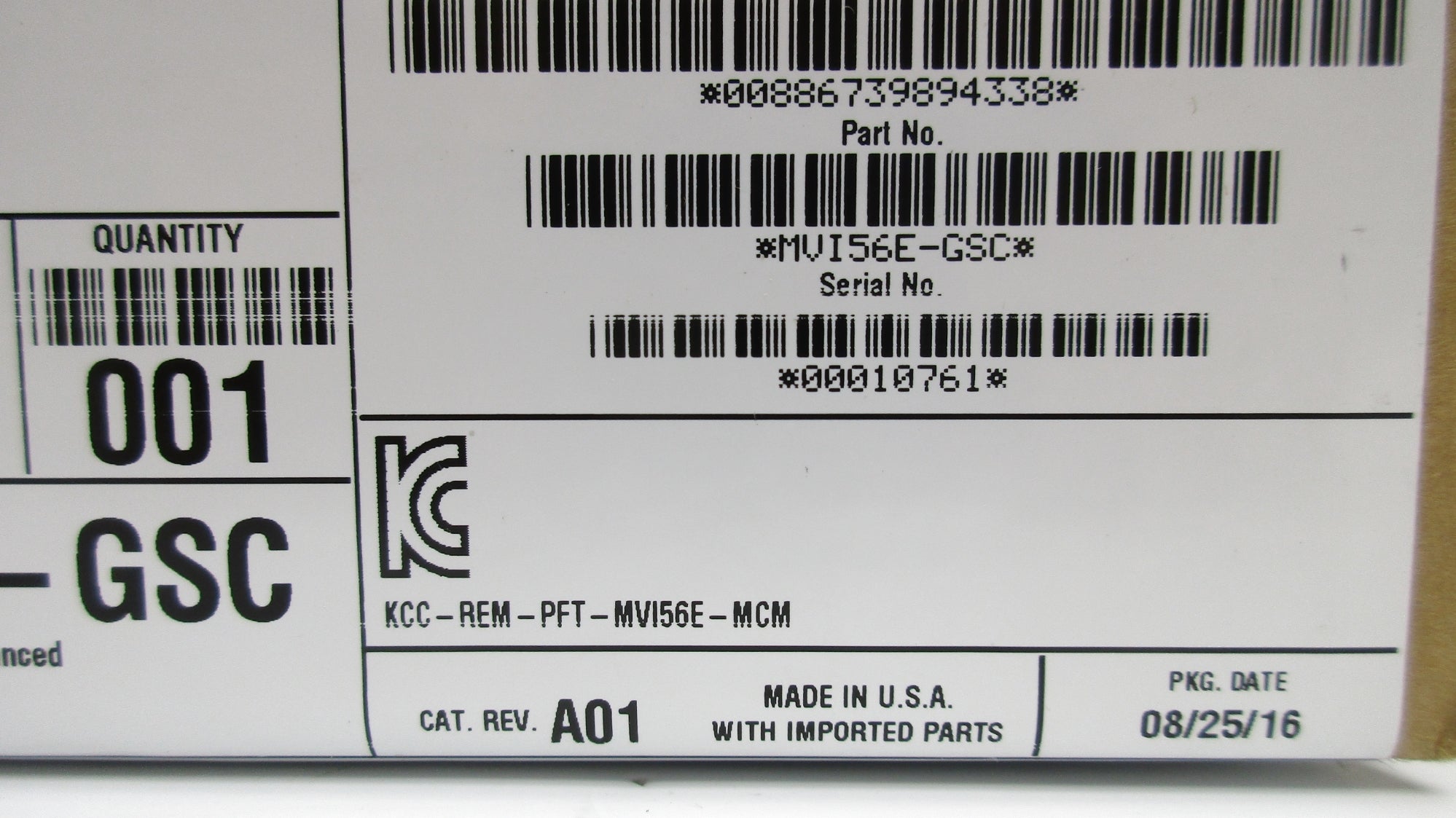 PROSOFT MVI56E-GSC NSMP