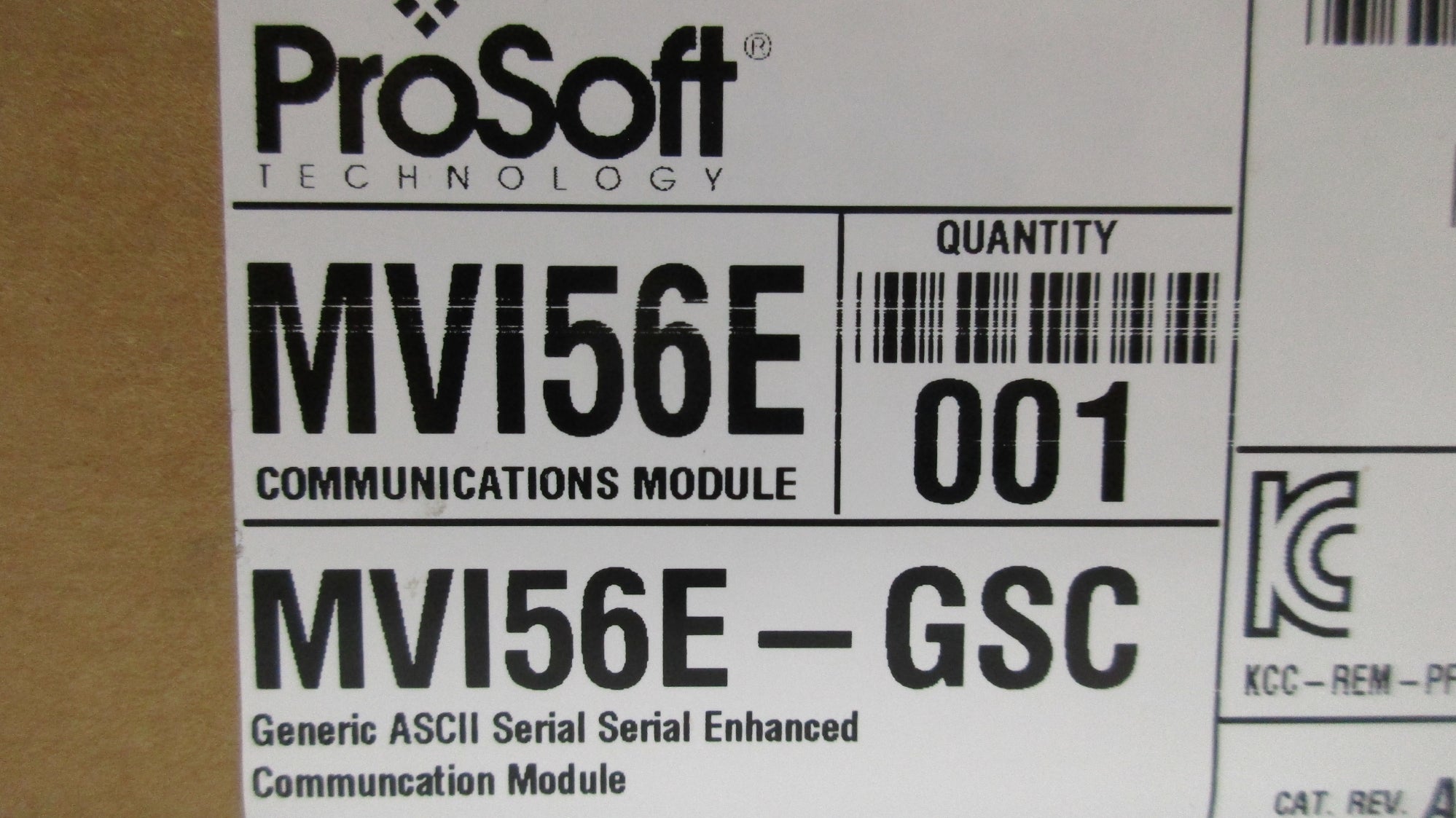 PROSOFT MVI56E-GSC NSMP