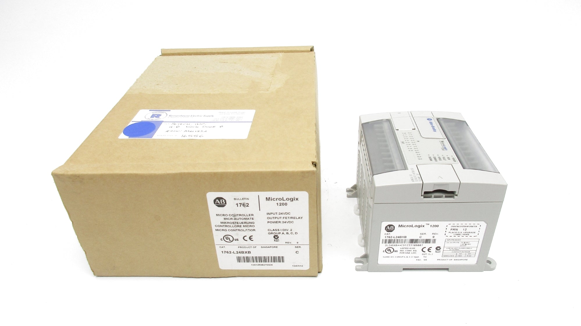 ALLEN BRADLEY 1762-L24BXB SER. C F/W 12 NSMP