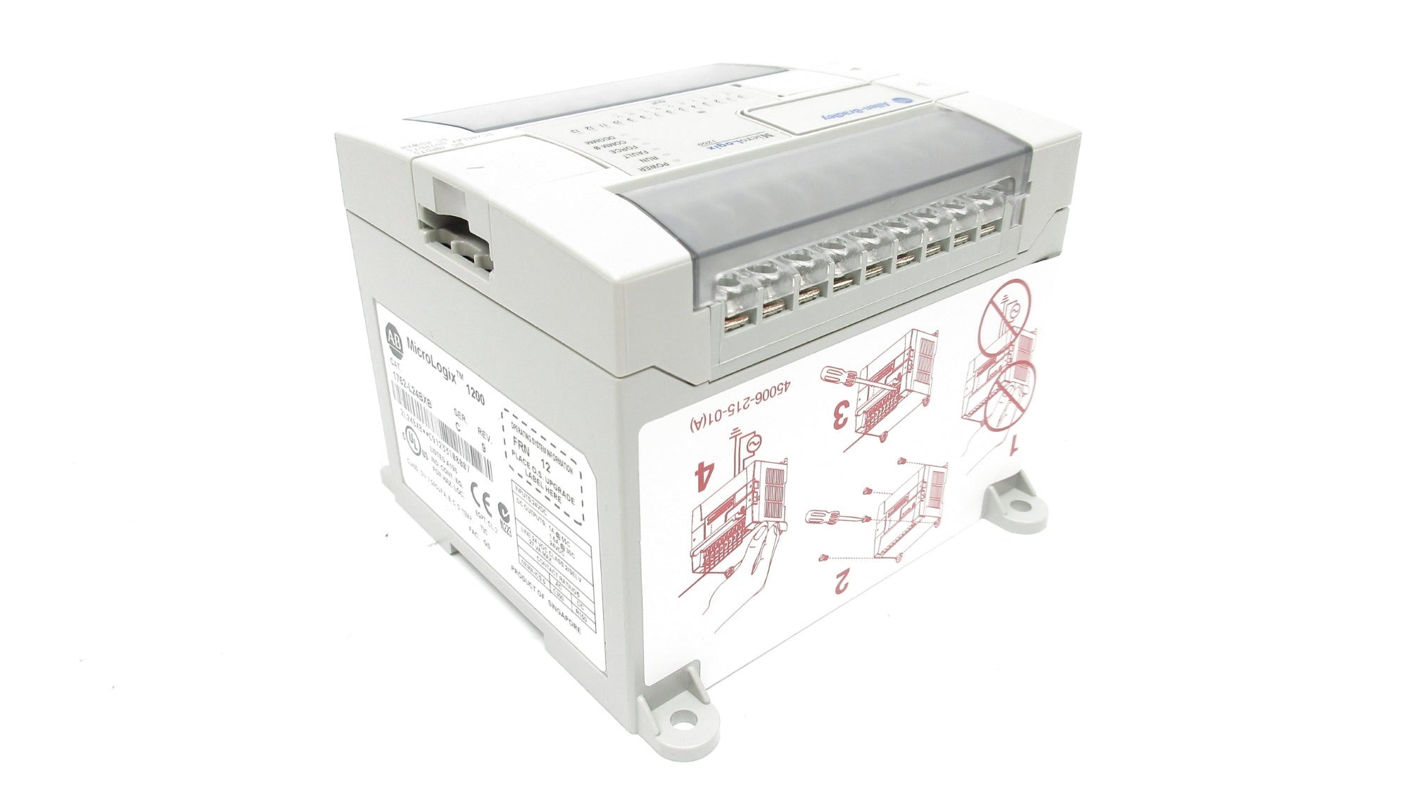 ALLEN BRADLEY 1762-L24BXB SER. C F/W 12 NSMP
