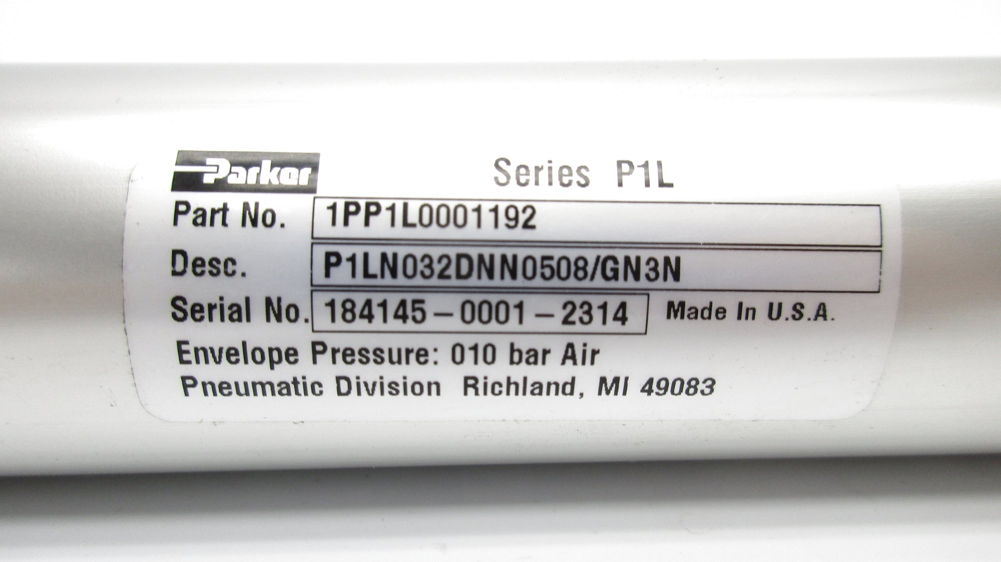 PARKER 1PP1L0001192 P1LN032DNN0508/GN3N NSNP
