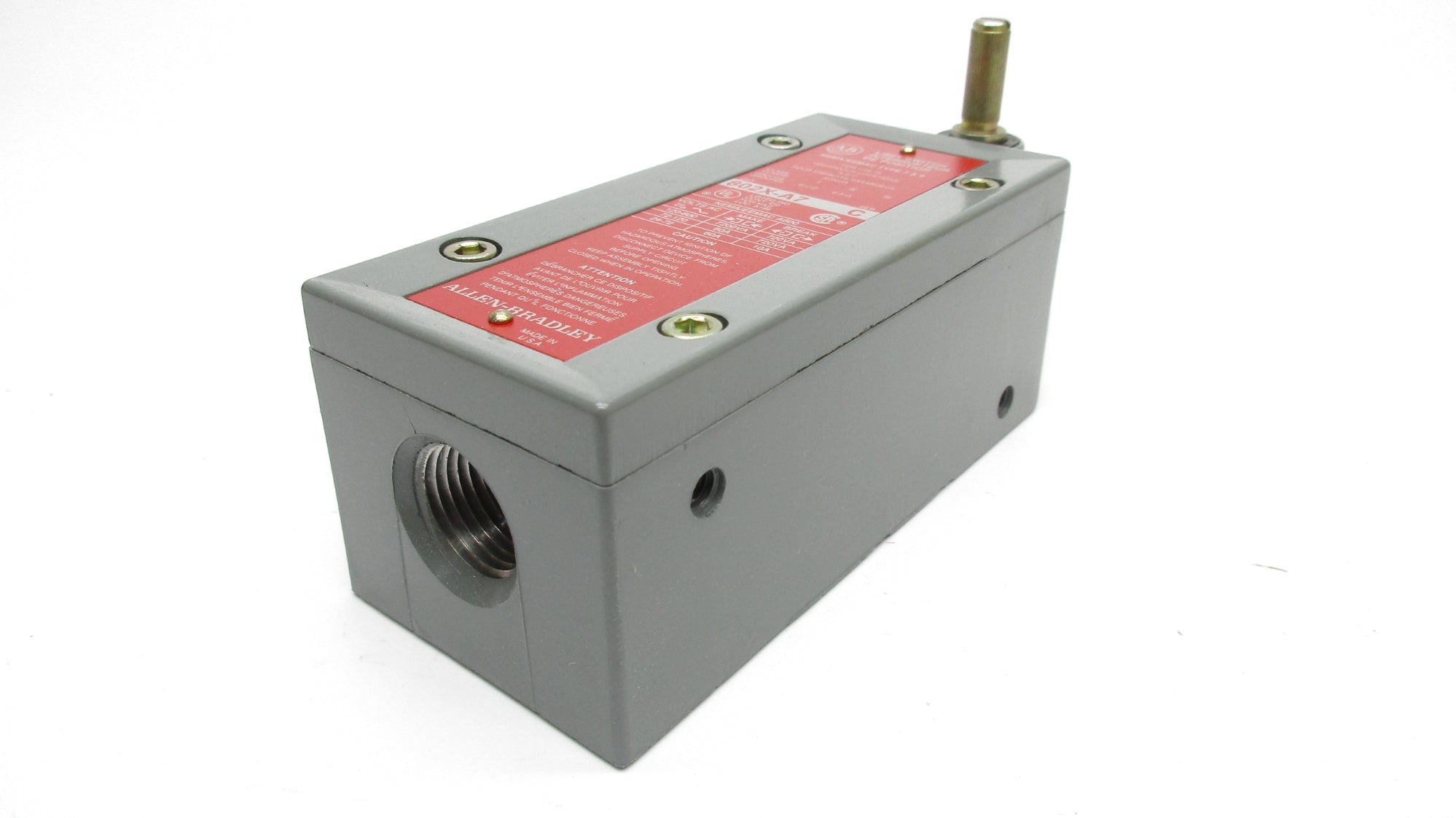 ALLEN BRADLEY 802X-A7 SER. C (WH) NSMP