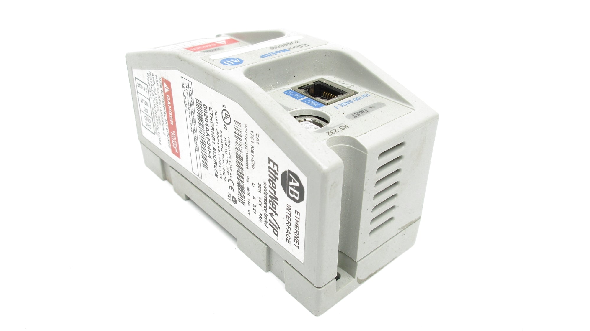 ALLEN BRADLEY 1761-NET-ENI SER. D F/W 3.21 UNMP