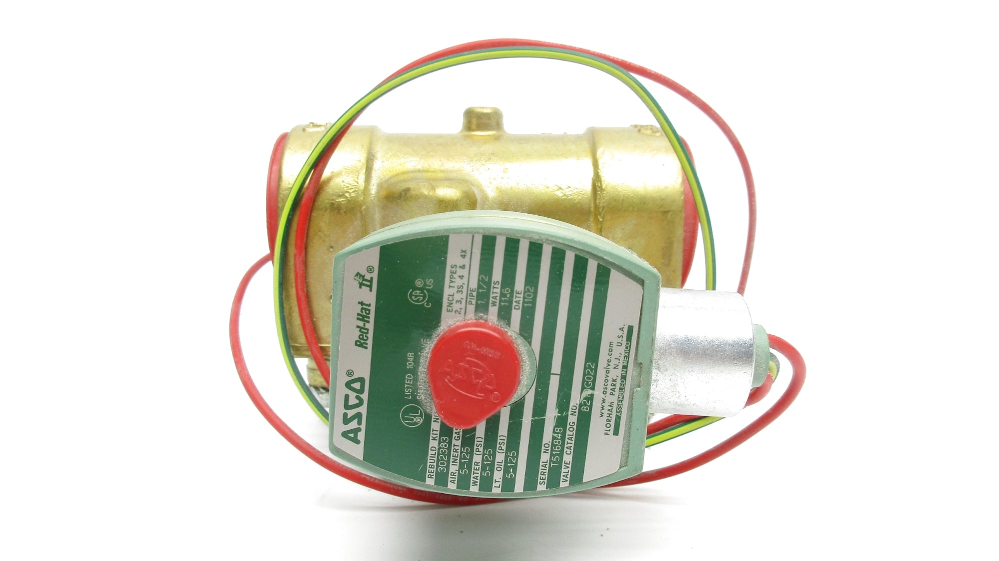 ASCO 8210G022 24VDC 5-125PSI NSNP
