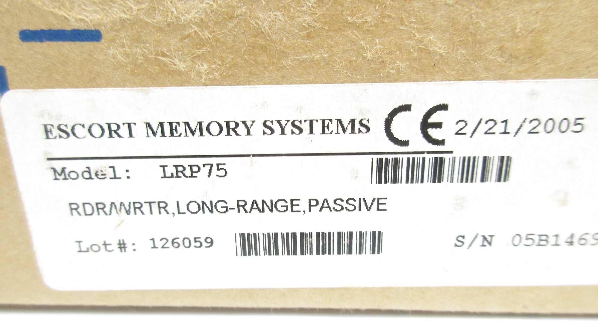 ESCORT MEMORY SYSTEM LRP75 NSMP