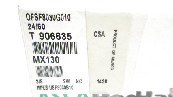 ASCO OFSF8030G010 24V 5PSI 3/8" NSMP