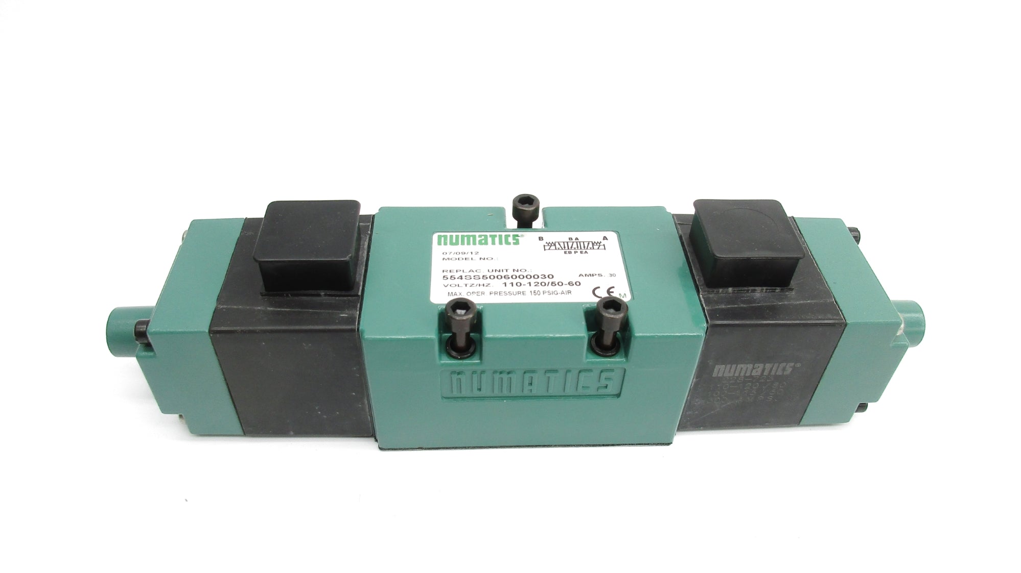 NUMATICS 554SS5006000030 110-120/50-60 150PSIG NSNP