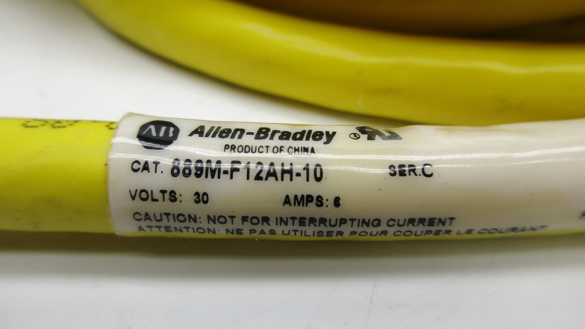 ALLEN BRADLEY 889M-F12AH-10 SER. C NSNP