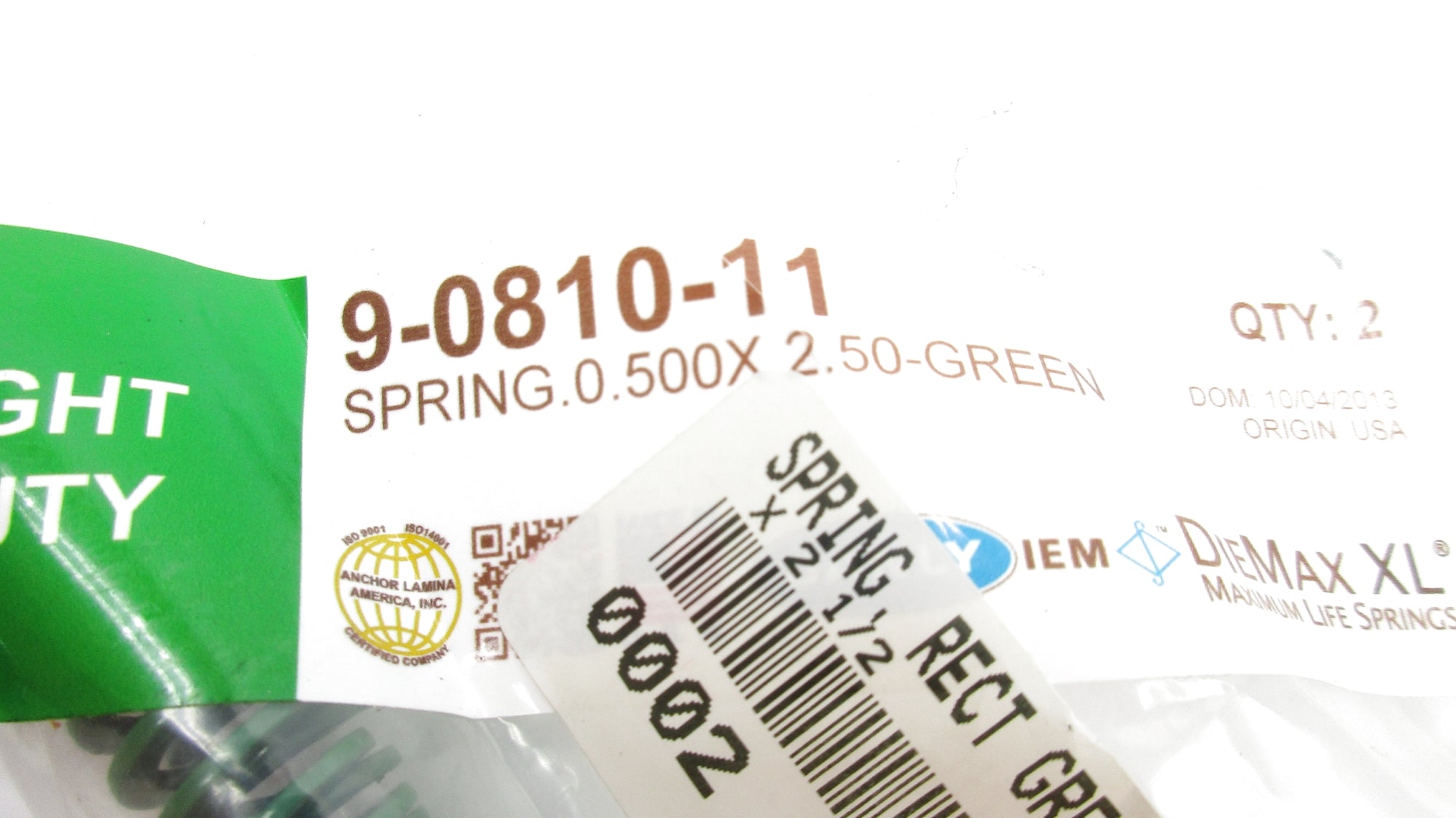 DIEMAX 9-0810-11 (PKG OF 2) NSMP