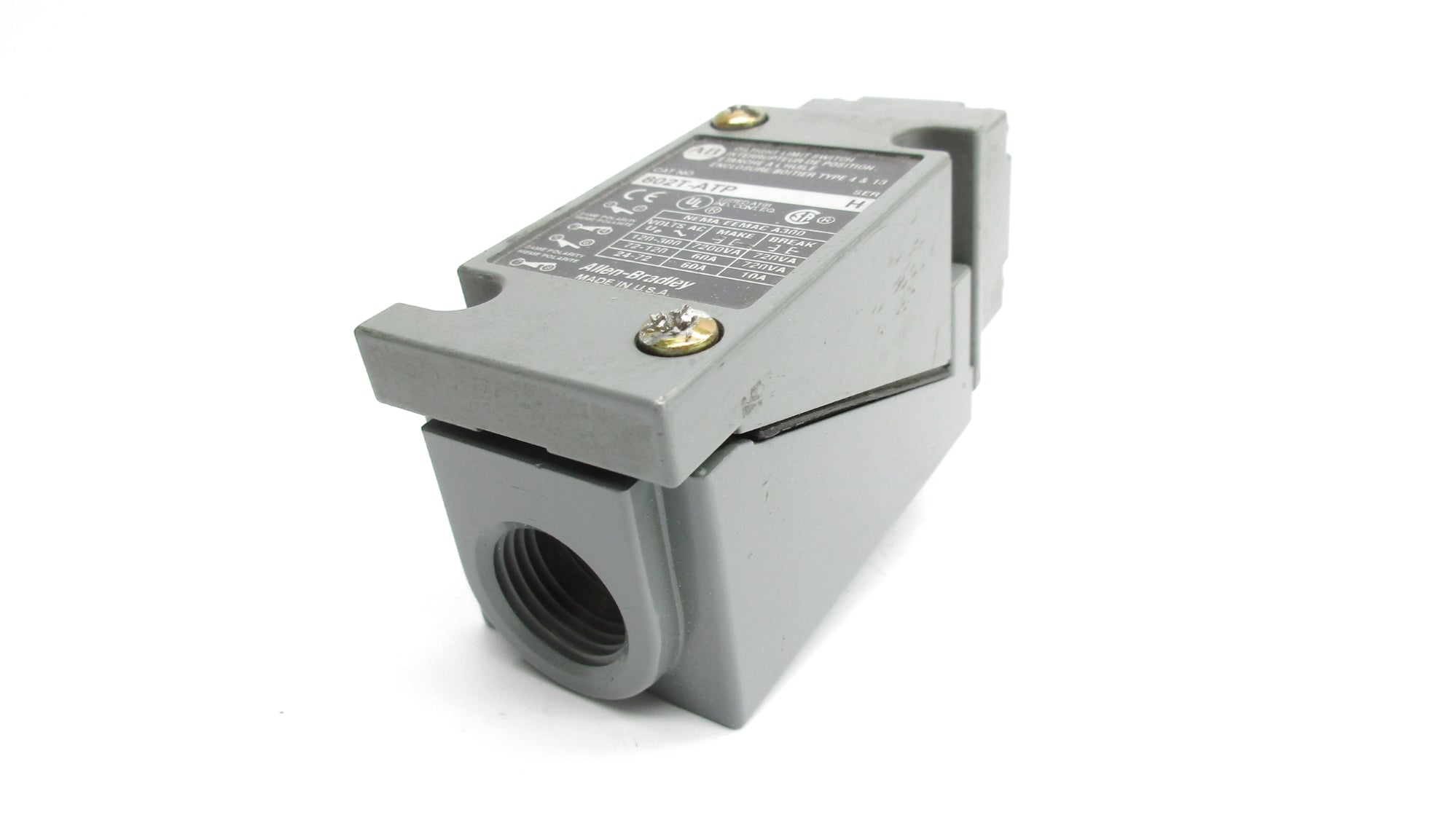 ALLEN BRADLEY 802T-ATP SER. H (AS PICTURED) NSNP
