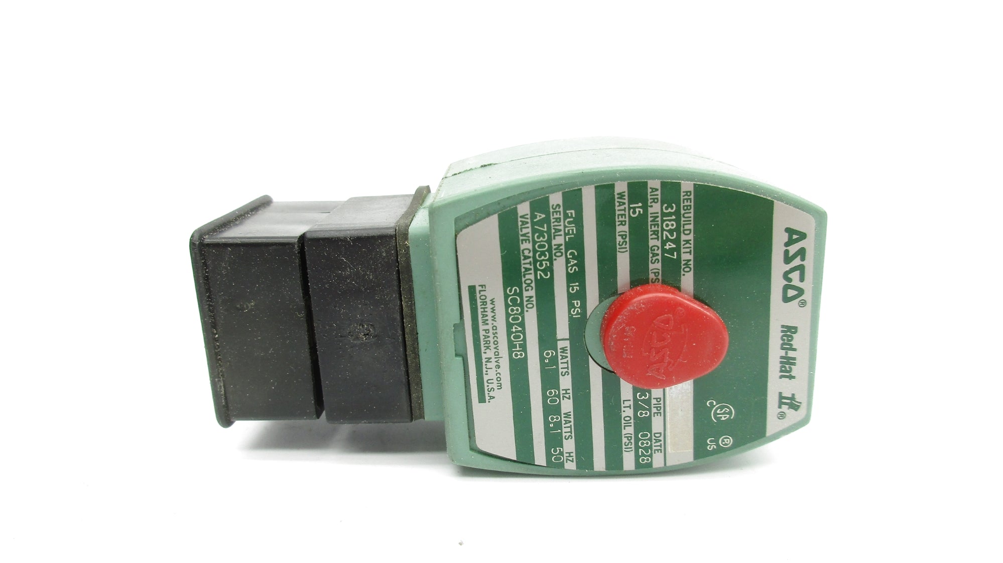 ASCO SC8040H8 24VDC 15PSI NSNP