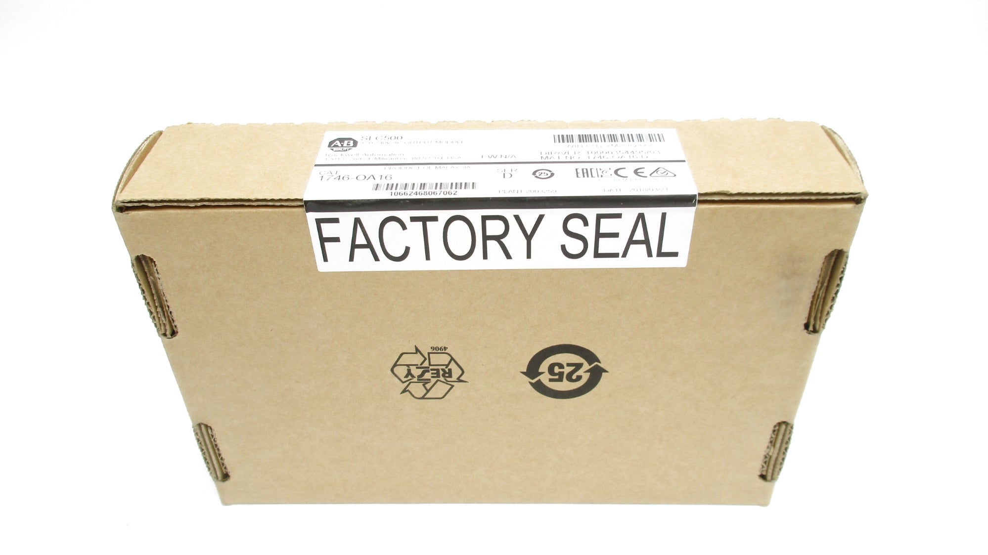 ALLEN BRADLEY 1746-OA16 SER. D DATE: 2018 NSFS