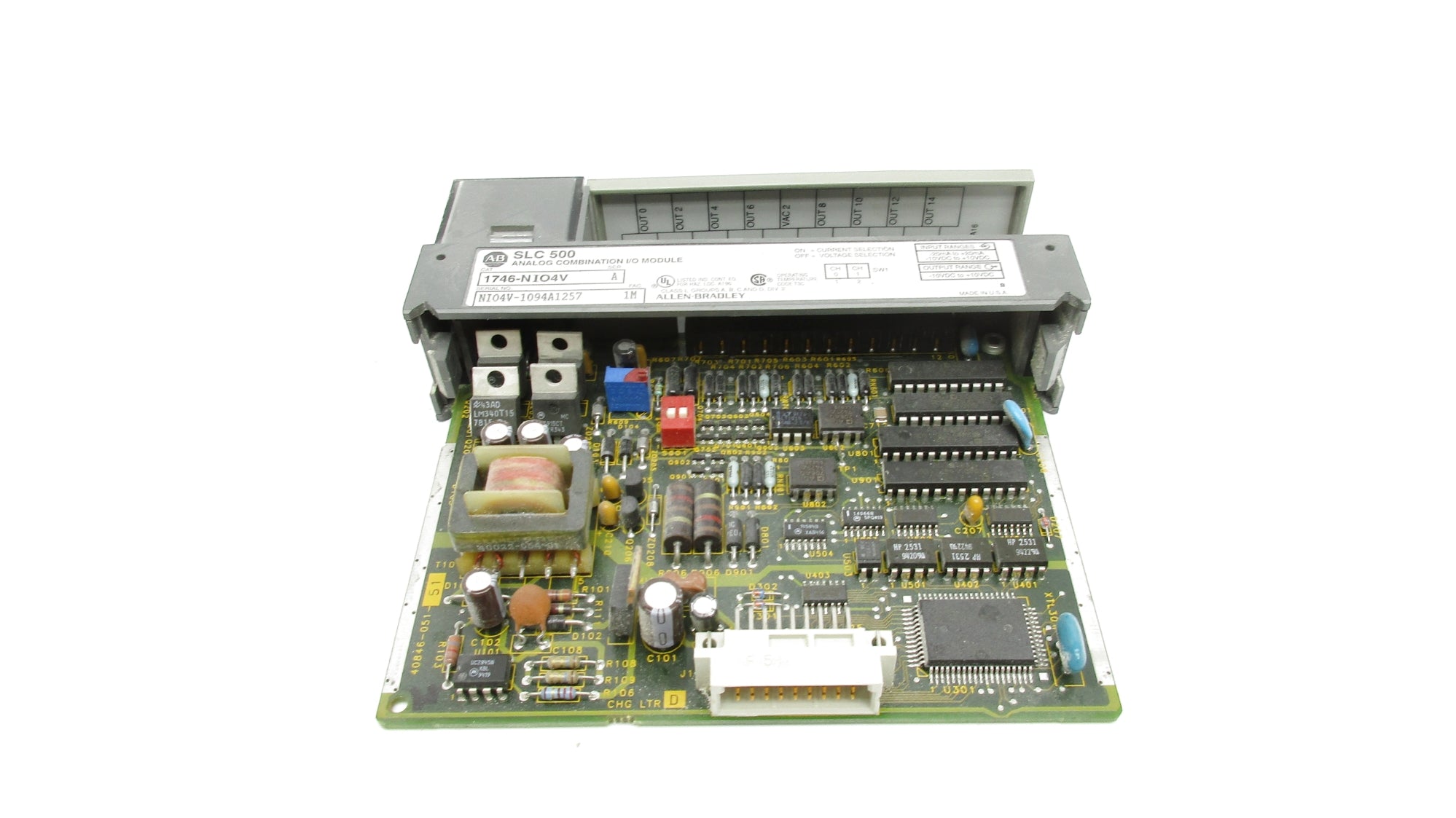 ALLEN BRADLEY 1746-NIO4V SER. A UNMP