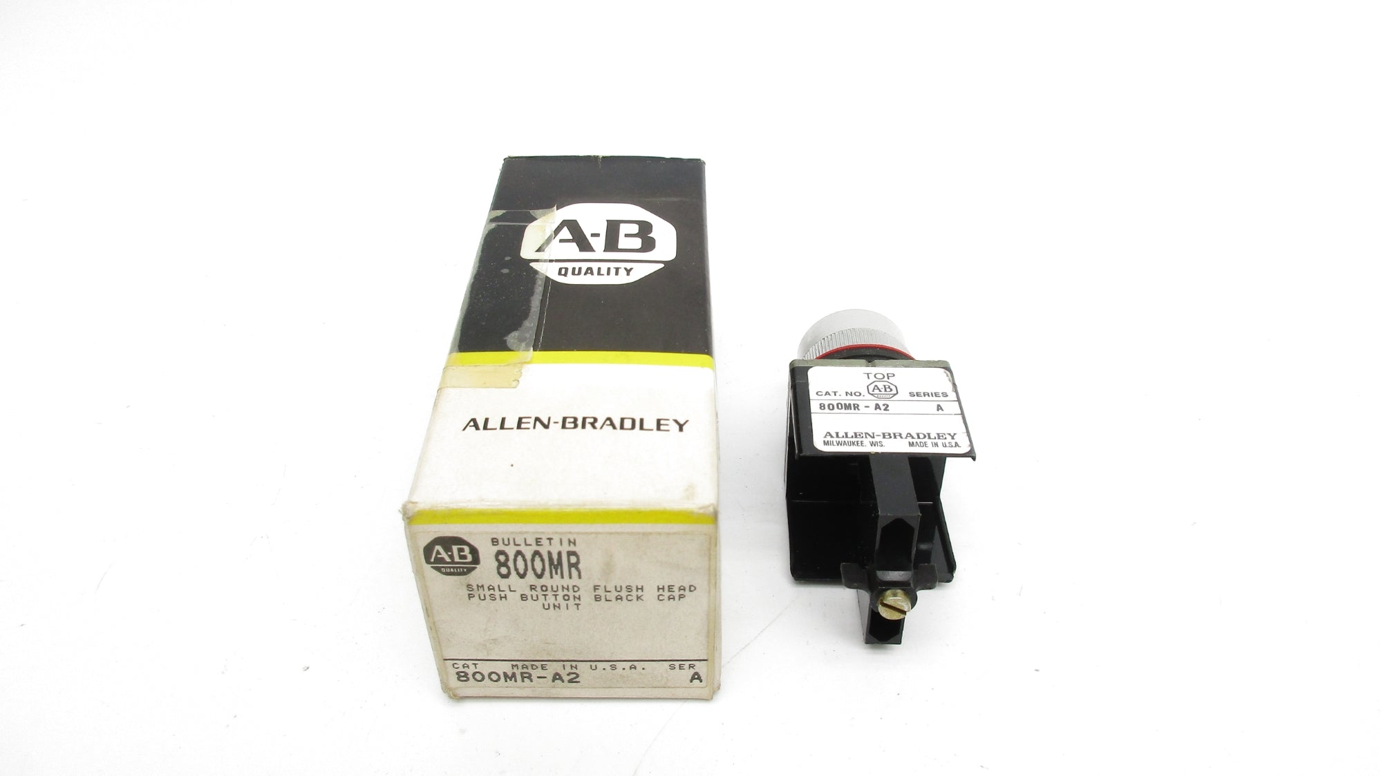 ALLEN BRADLEY 800MR-A2 SER. A (BK-YL) NSMP