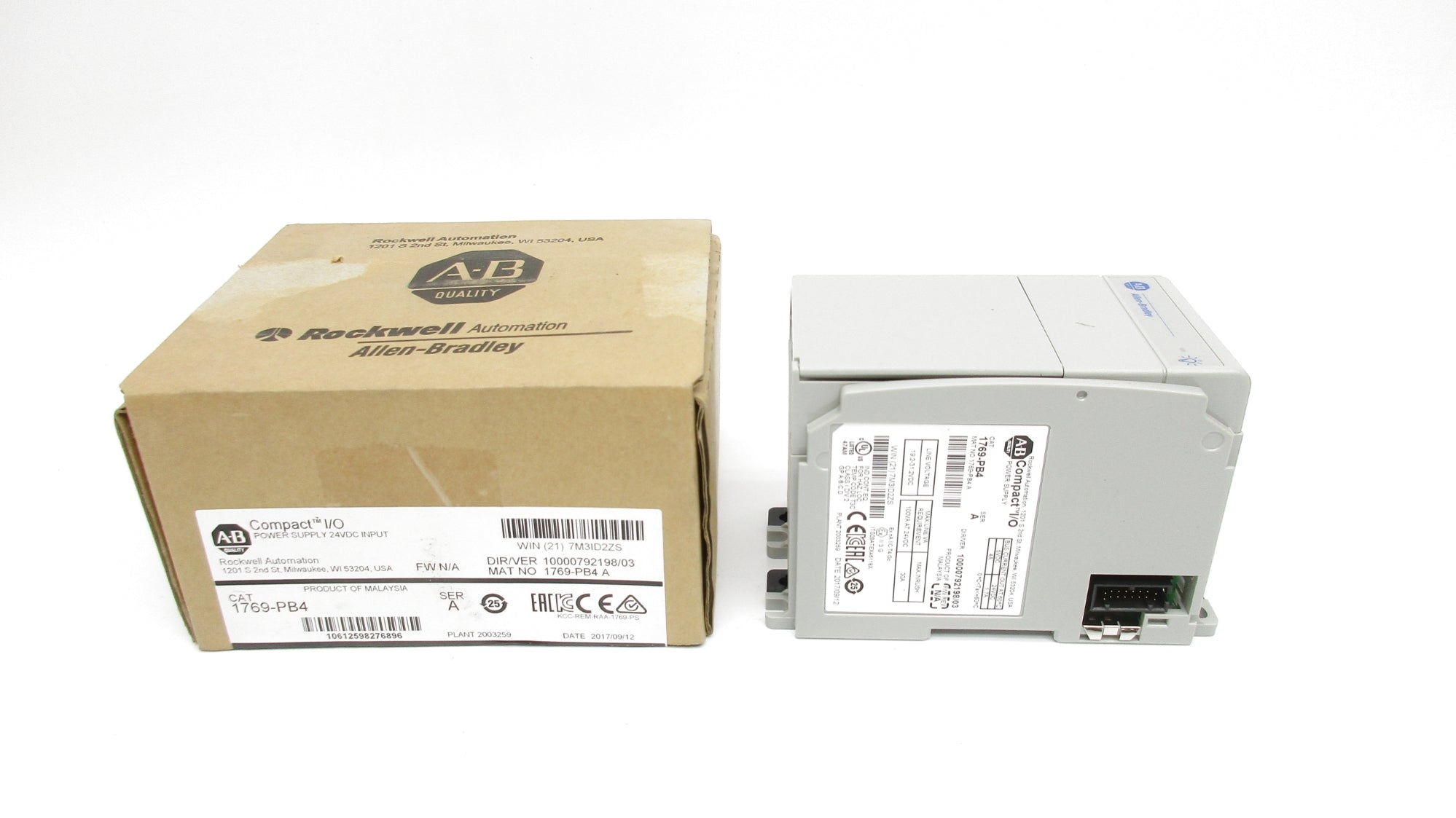 ALLEN BRADLEY 1769-PB4 SER. A NSMP