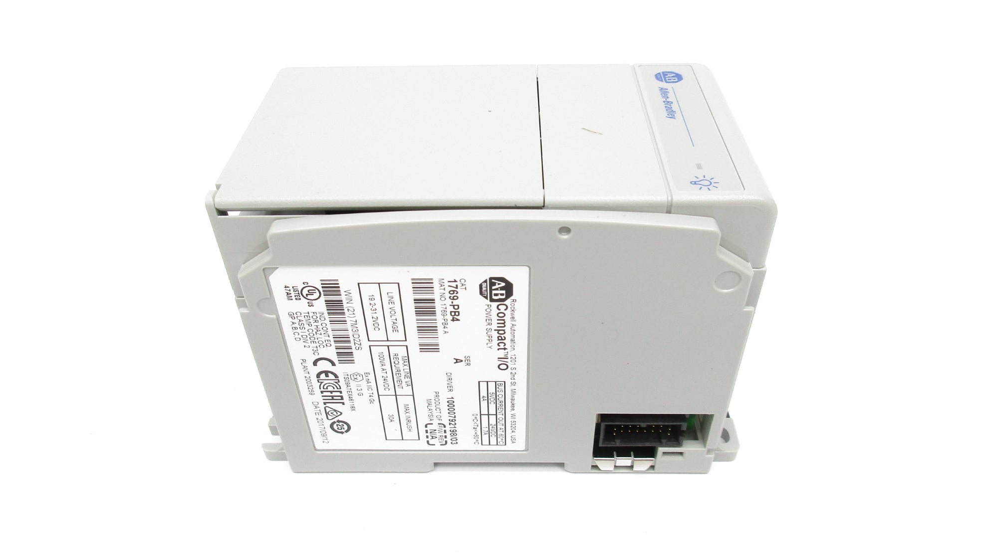 ALLEN BRADLEY 1769-PB4 SER. A NSMP