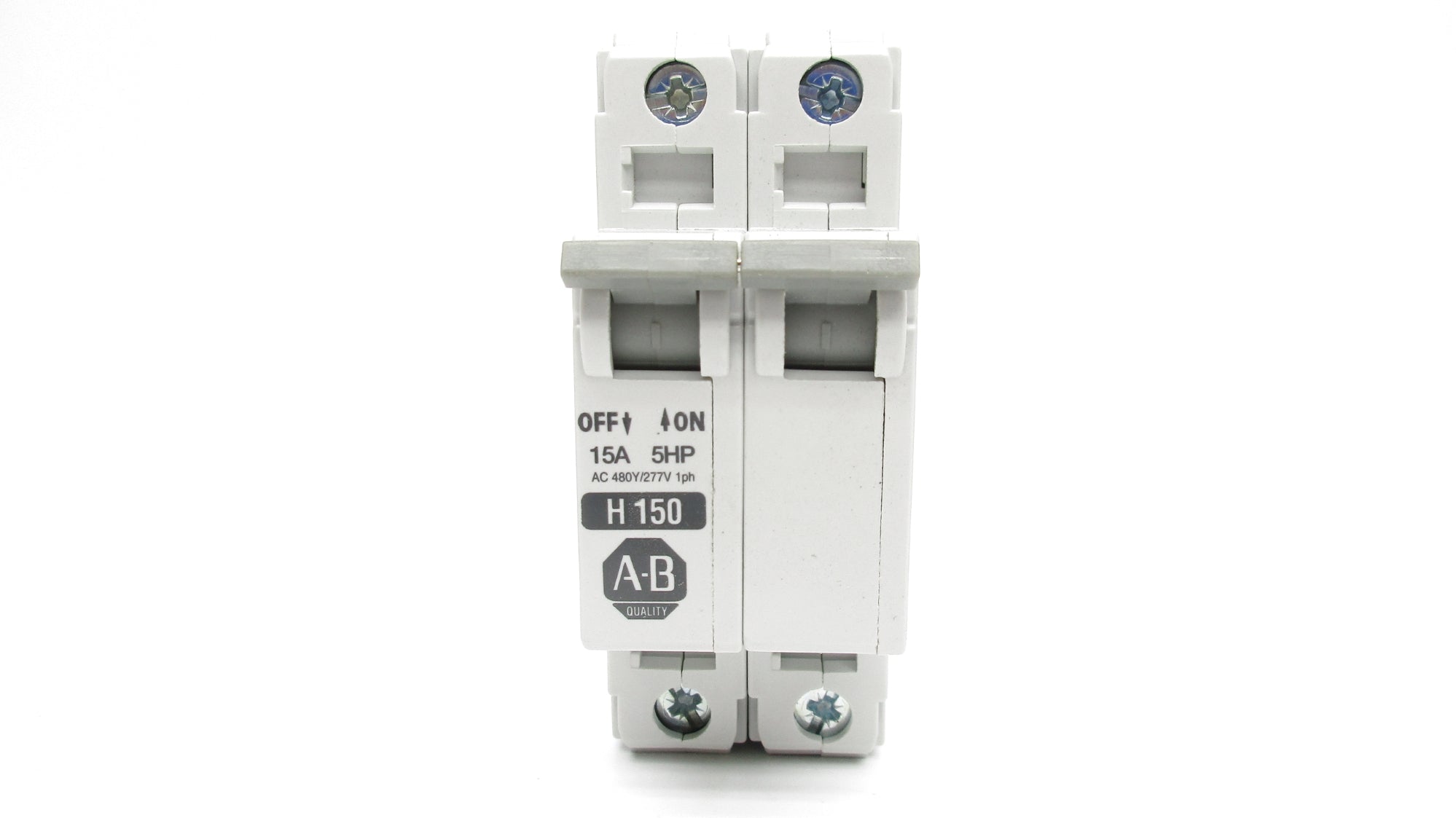 ALLEN BRADLEY 1492-CB2H150 SER. C 15A 277V (WH) NSMP