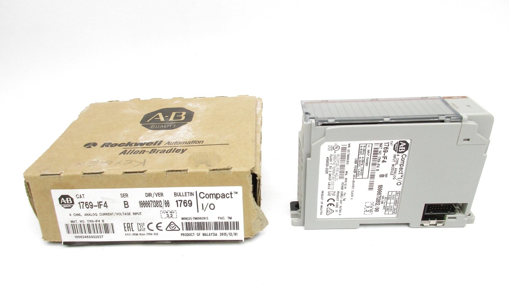 ALLEN BRADLEY 1769-IF4 SER. B F/W 3.2 NSMP
