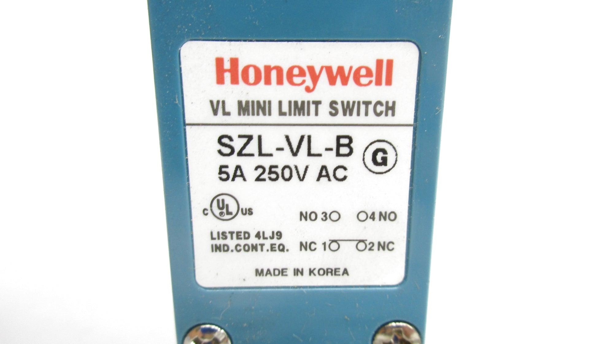 HONEYWELL SZL-VL-B NSNP