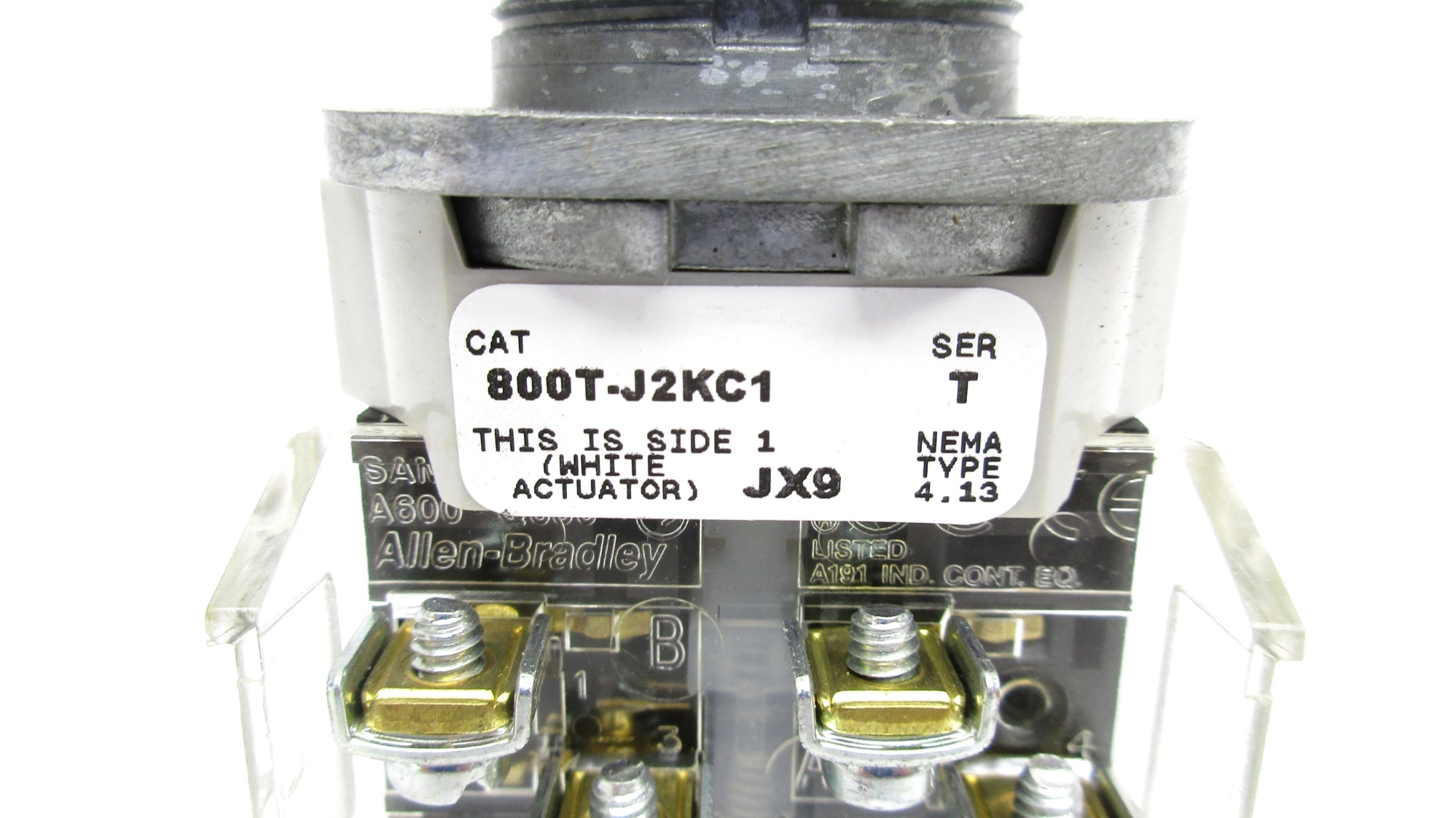 ALLEN BRADLEY 800T-J2KC1 SER. T UNMP