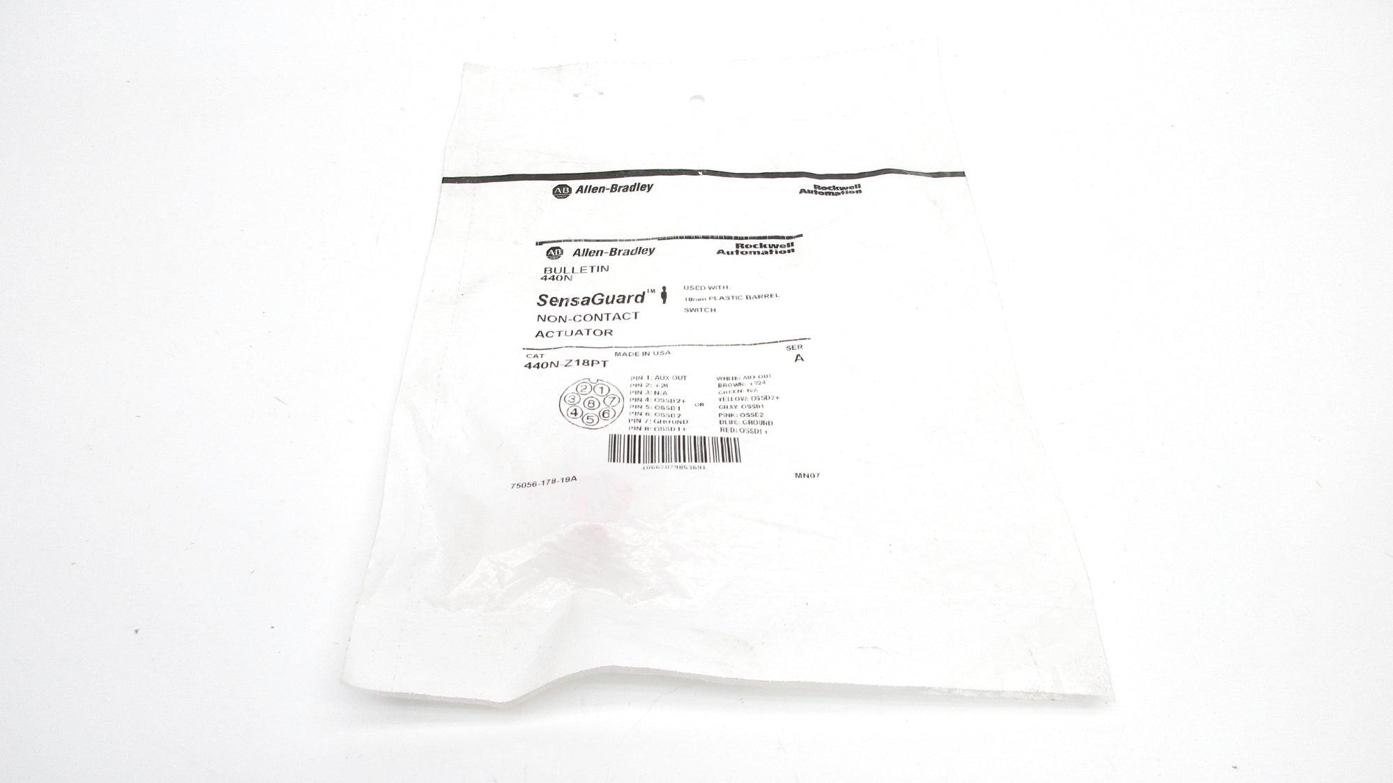 ALLEN BRADLEY 440N-Z18PT SER. A NSMP
