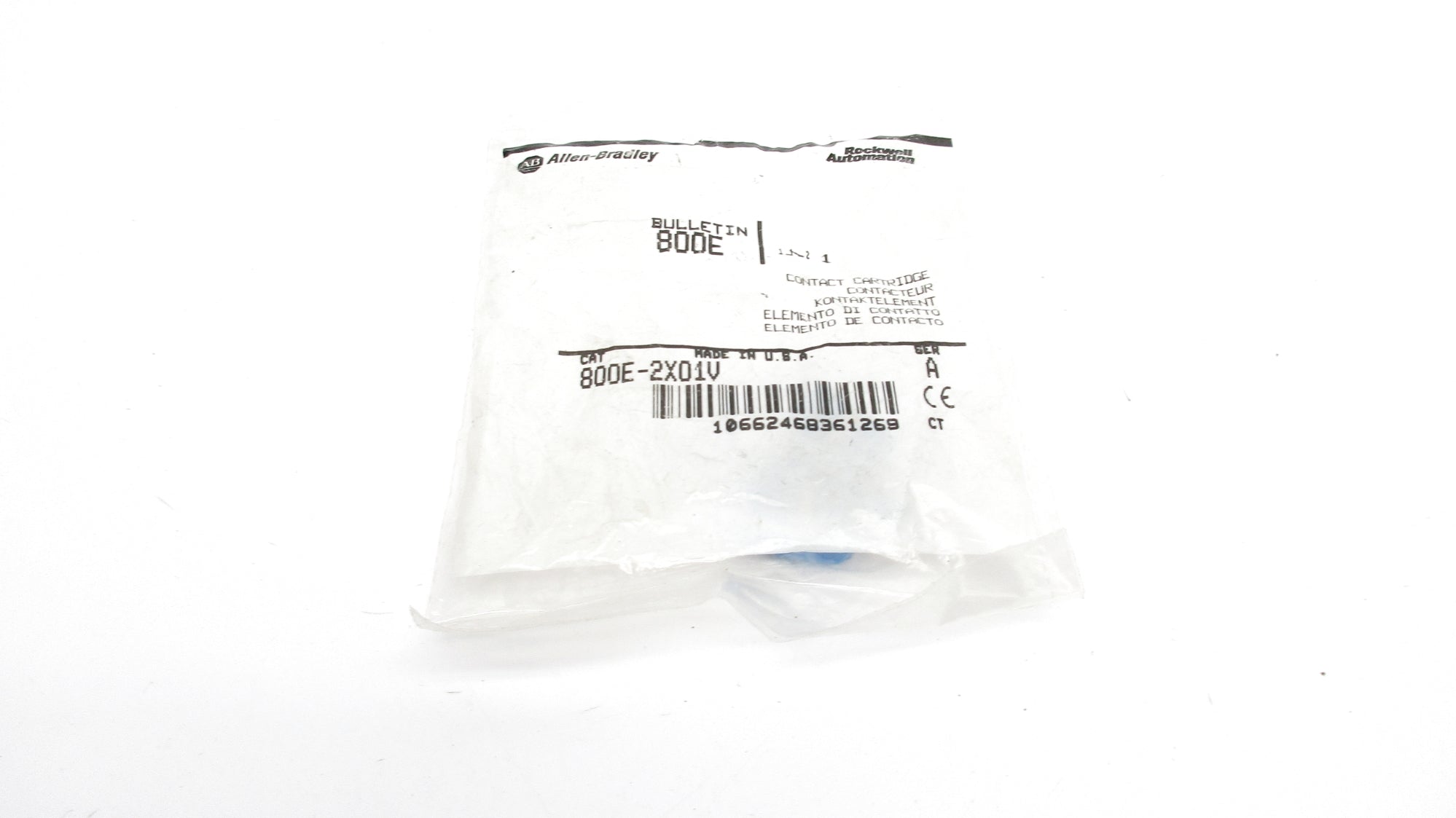 ALLEN BRADLEY 800E-2X01V SER. A NSMP