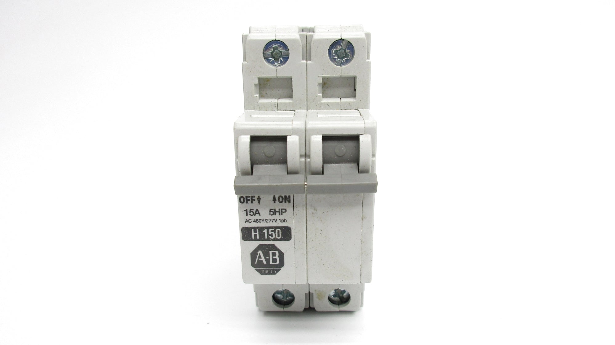 ALLEN BRADLEY 1492-CB2H150 SER. C 15A 277VAC NSNP