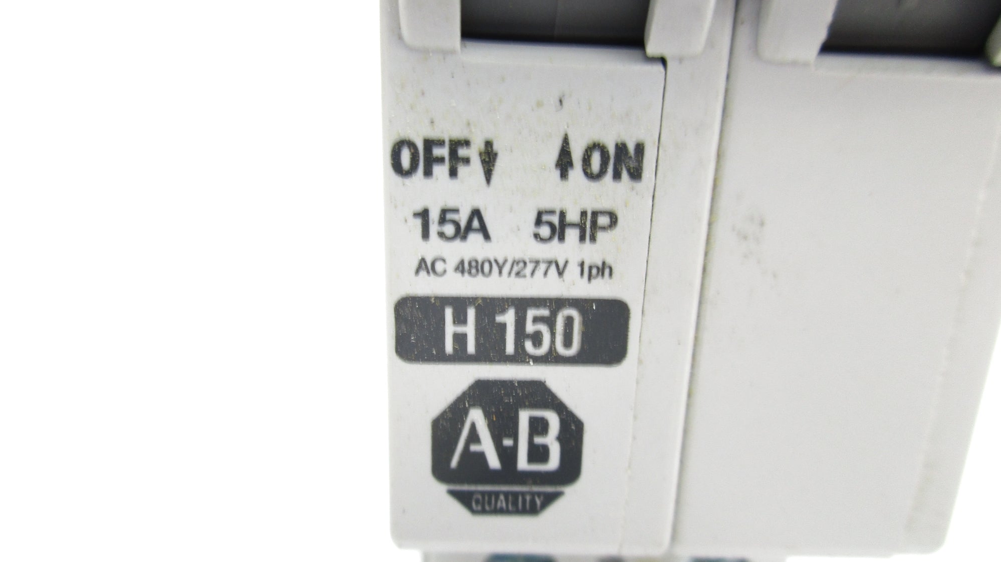 ALLEN BRADLEY 1492-CB2H150 SER. C 15A 277VAC NSNP