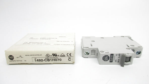 ALLEN BRADLEY 1492-CB1H070 SER. C 7A 277VAC (WH) NSMP