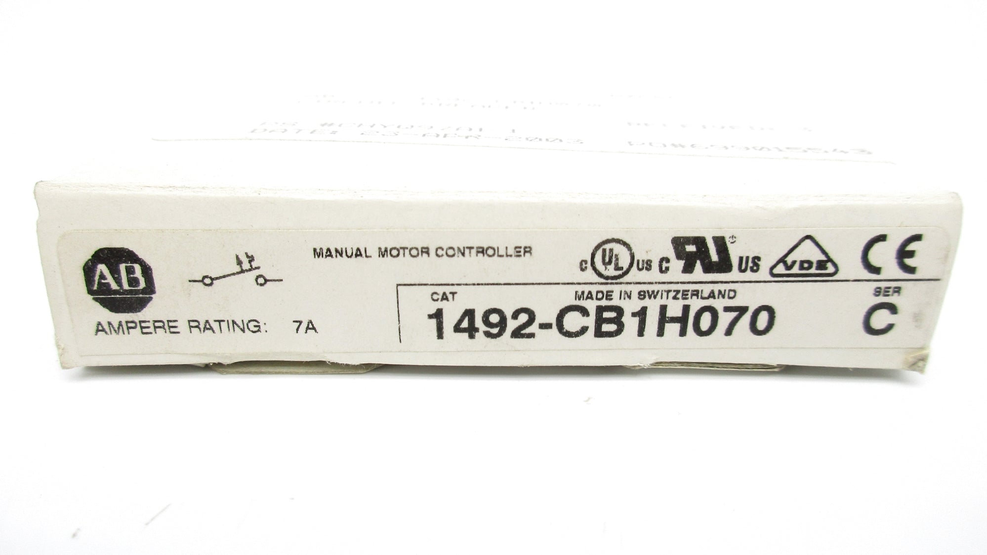 ALLEN BRADLEY 1492-CB1H070 SER. C 7A 277VAC (WH) NSMP