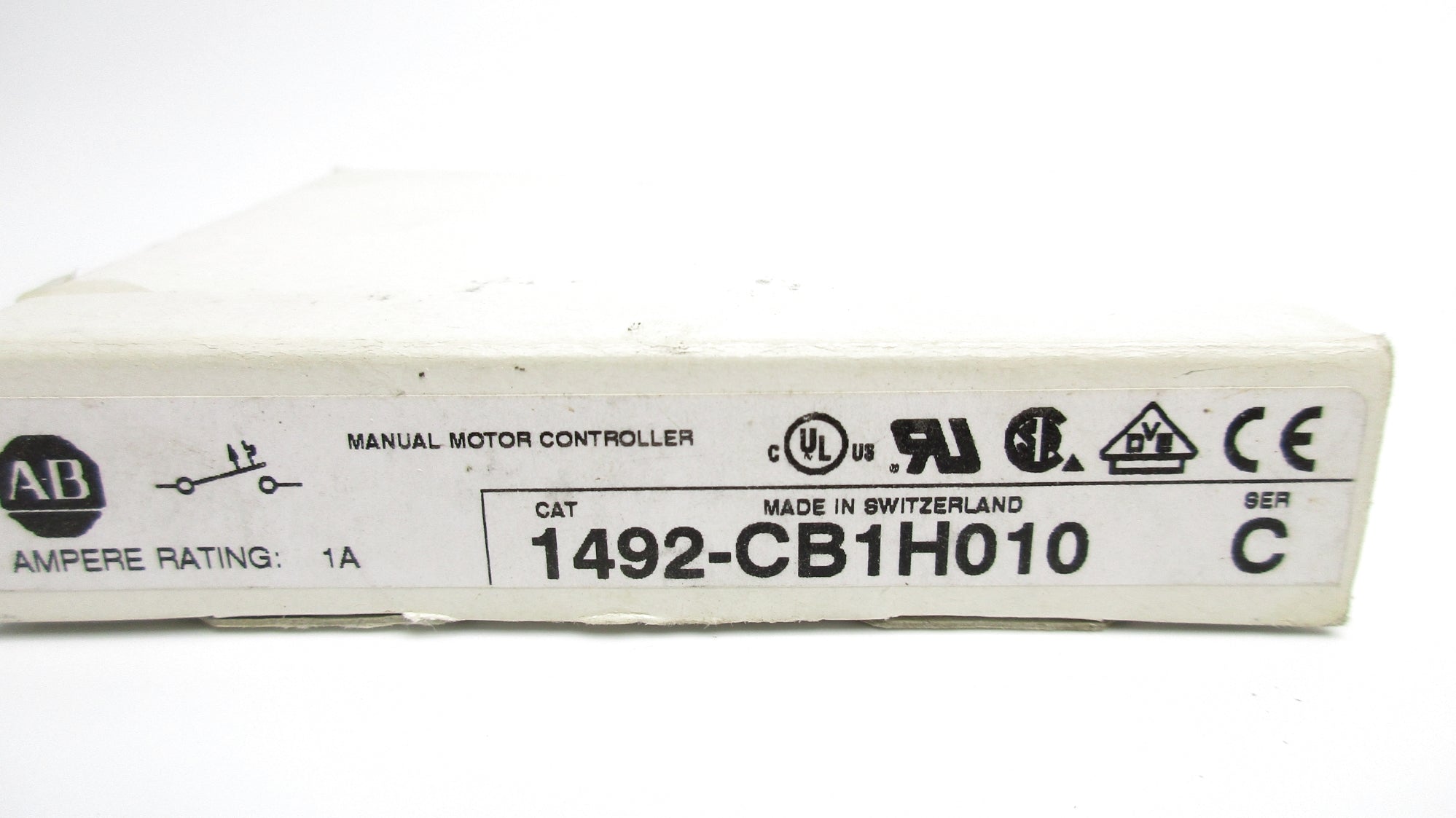 ALLEN BRADLEY 1492-CB1H010 SER. C 1A 277VAC (WH) NSMP