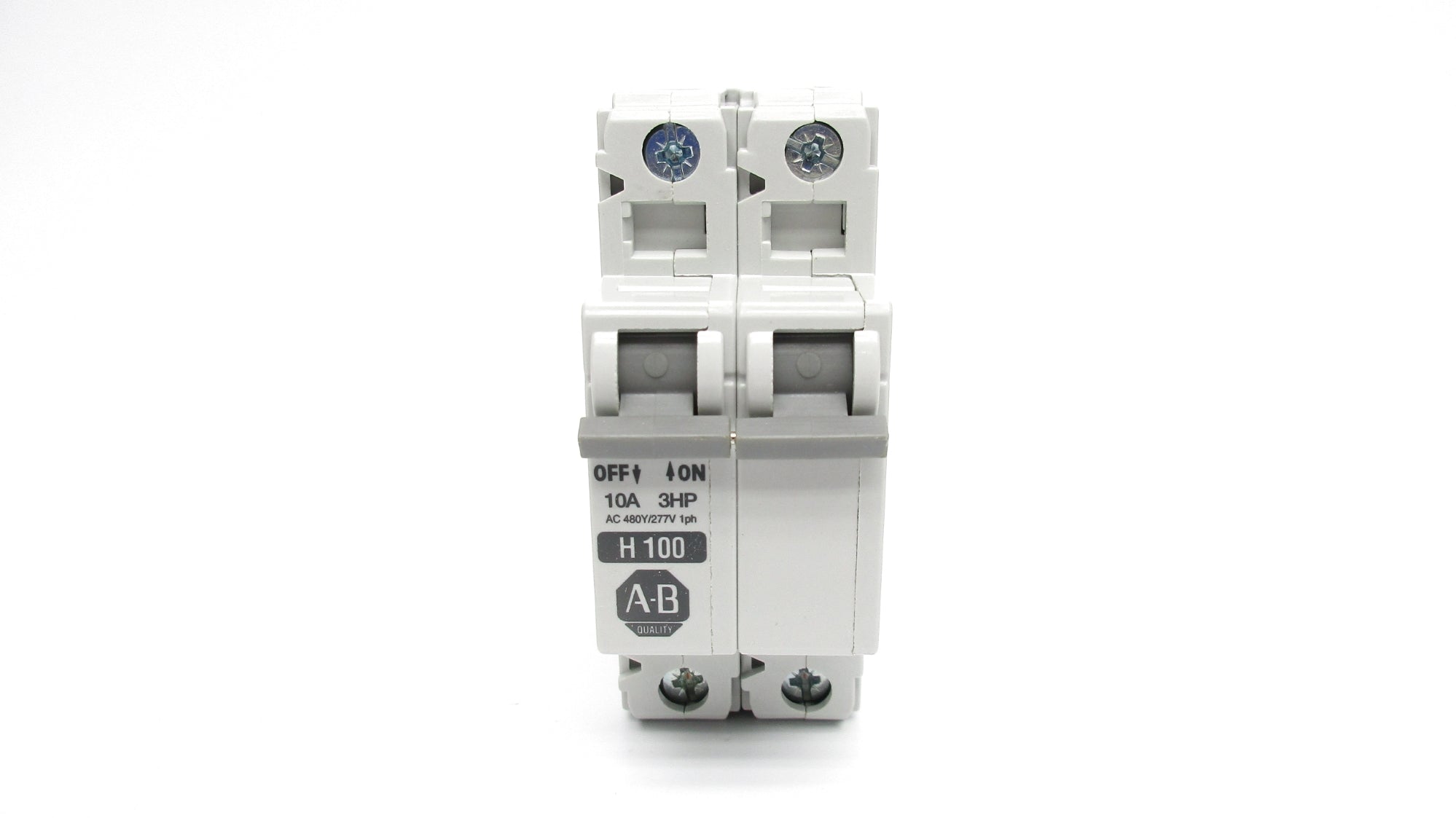 ALLEN BRADLEY 1492-CB2H100 SER. C 10A 277VAC (WH) NSMP