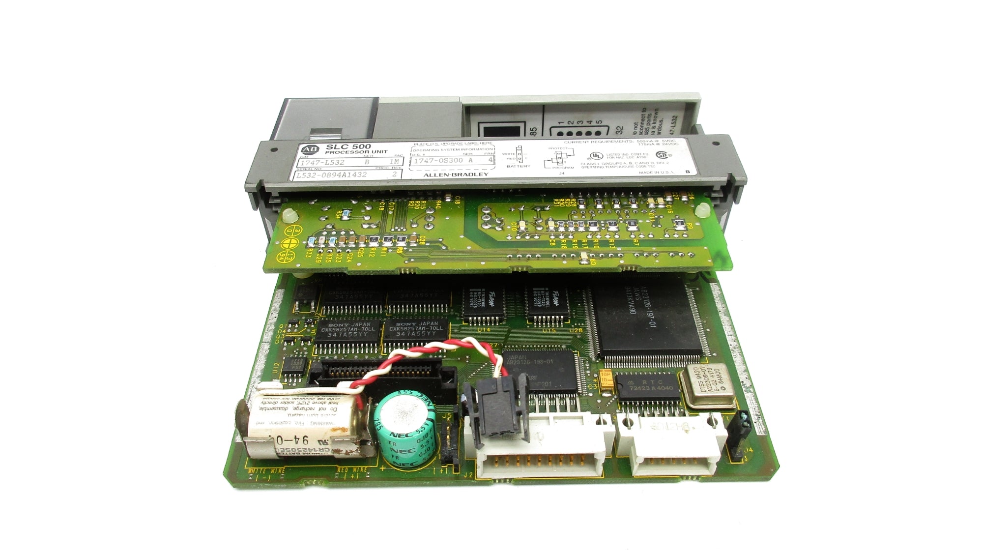 ALLEN BRADLEY 1747-L532 SER. B F/W 4 (NO KEY) UNMP