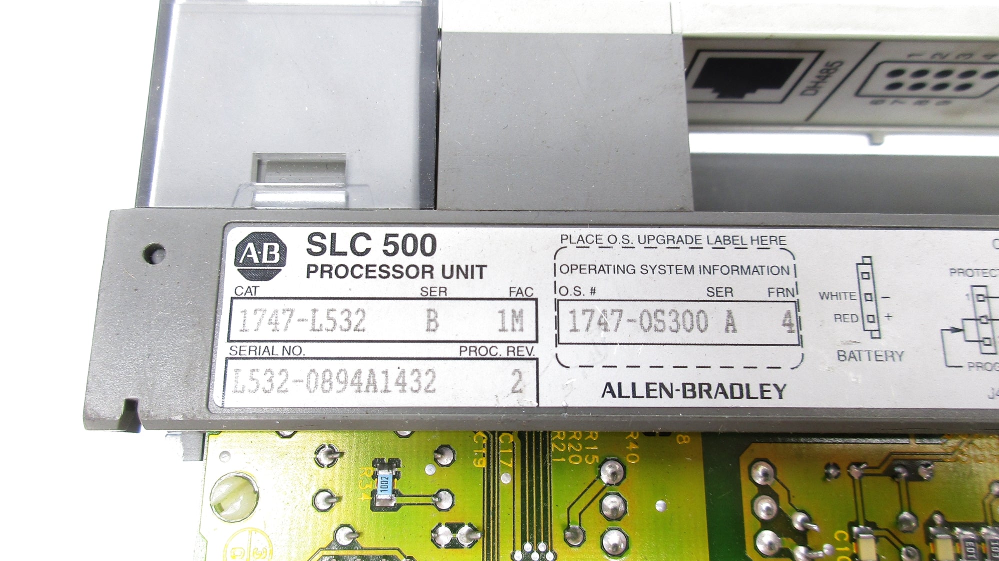 ALLEN BRADLEY 1747-L532 SER. B F/W 4 (NO KEY) UNMP