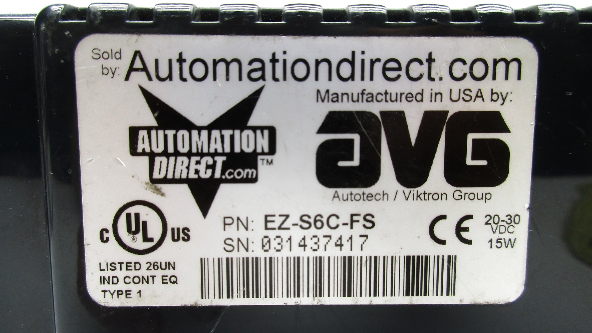 AUTOMATION DIRECT EZ-S6C-FS UNMP