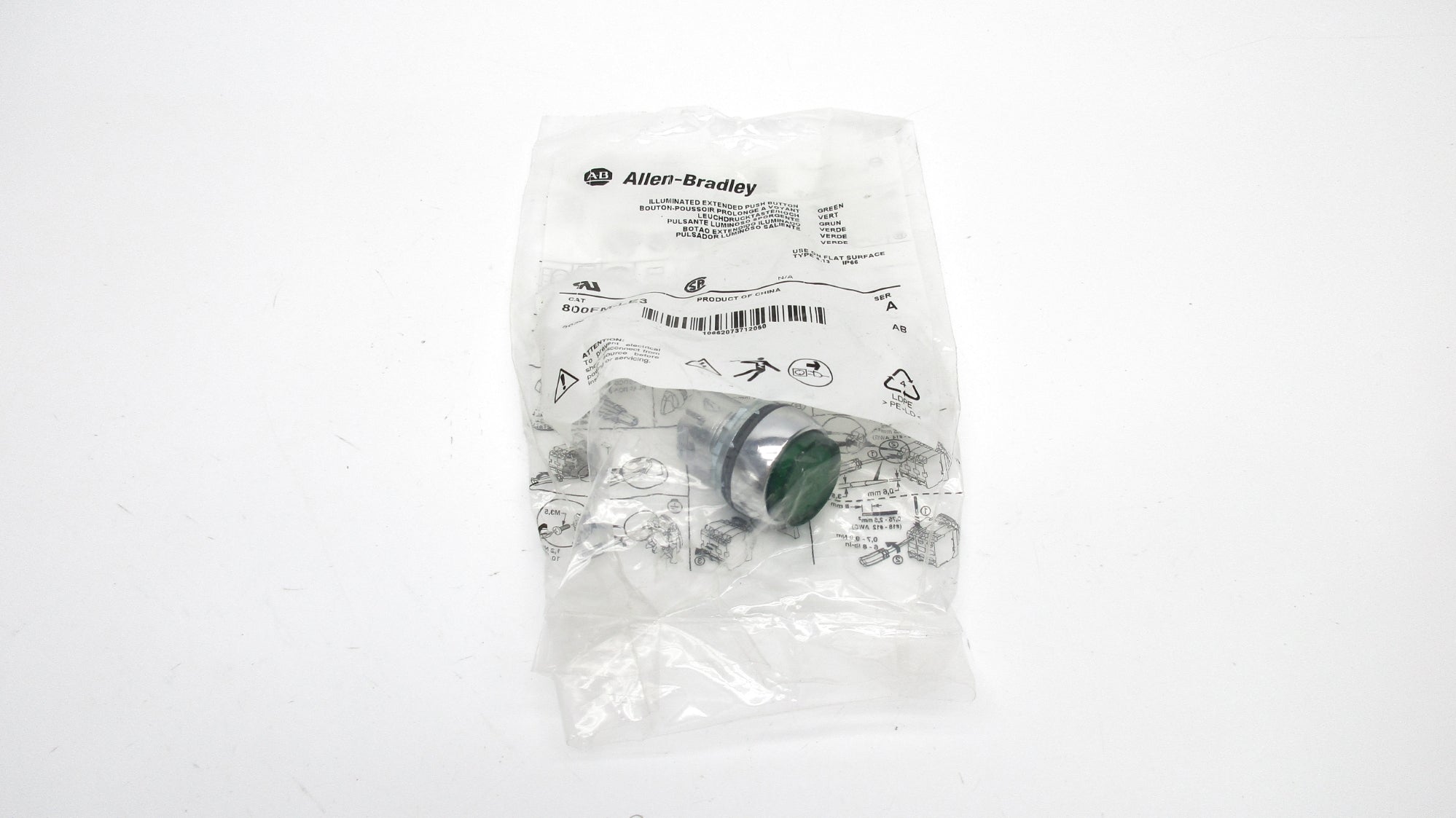 ALLEN BRADLEY 800FM-LE3 SER. A NSMP