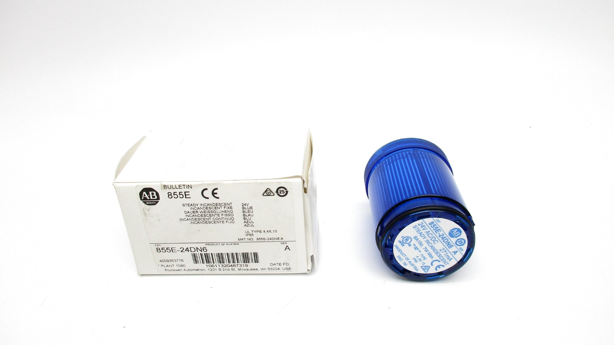 ALLEN BRADLEY 855E-24DN6 SER. A (WH) NSMP