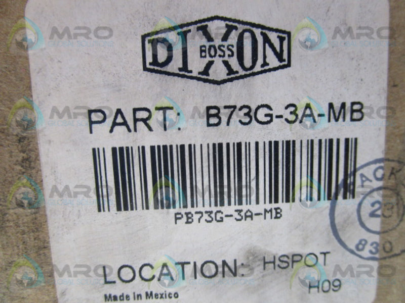 DIXON B73G-3A-MB  NSMP