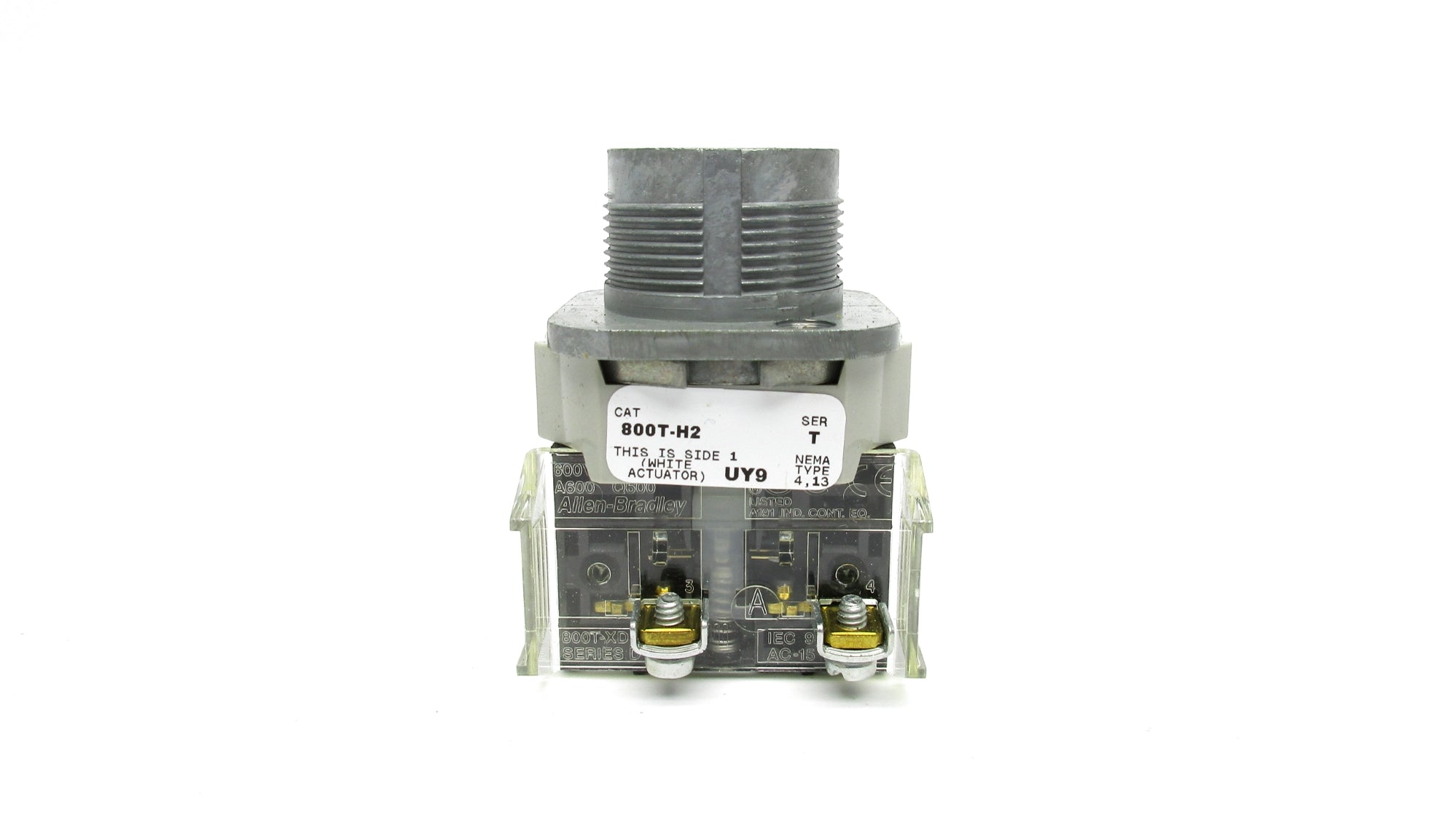 ALLEN BRADLEY 800T-H2A2 SER. T (WH) NSMP