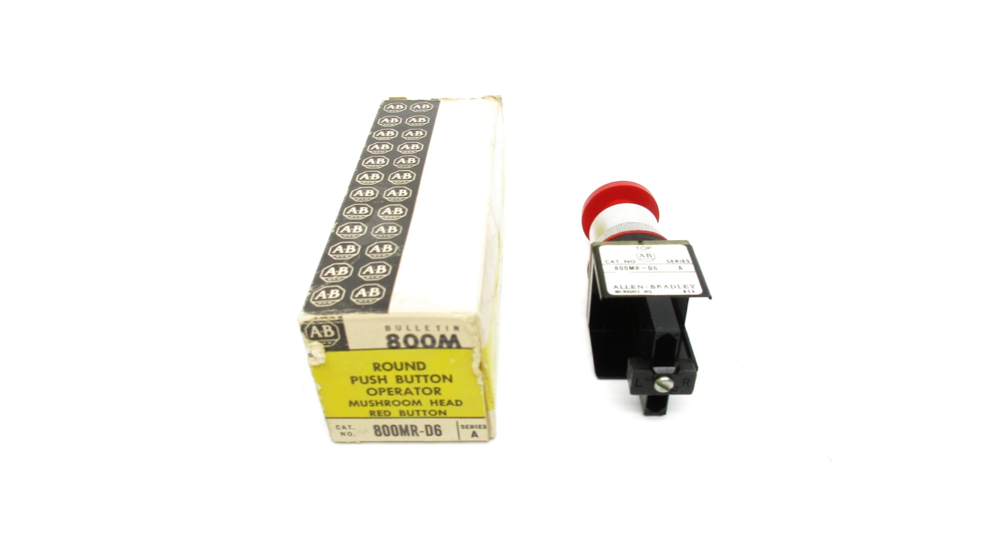 ALLEN BRADLEY 800MR-D6 SER. A (BK/YL) NSMP