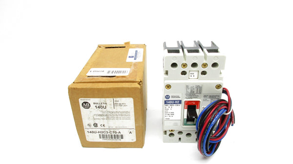 ALLEN BRADLEY 140U-H2C3-C70-A SER. A 70A 480V (BR/WH) NSMP