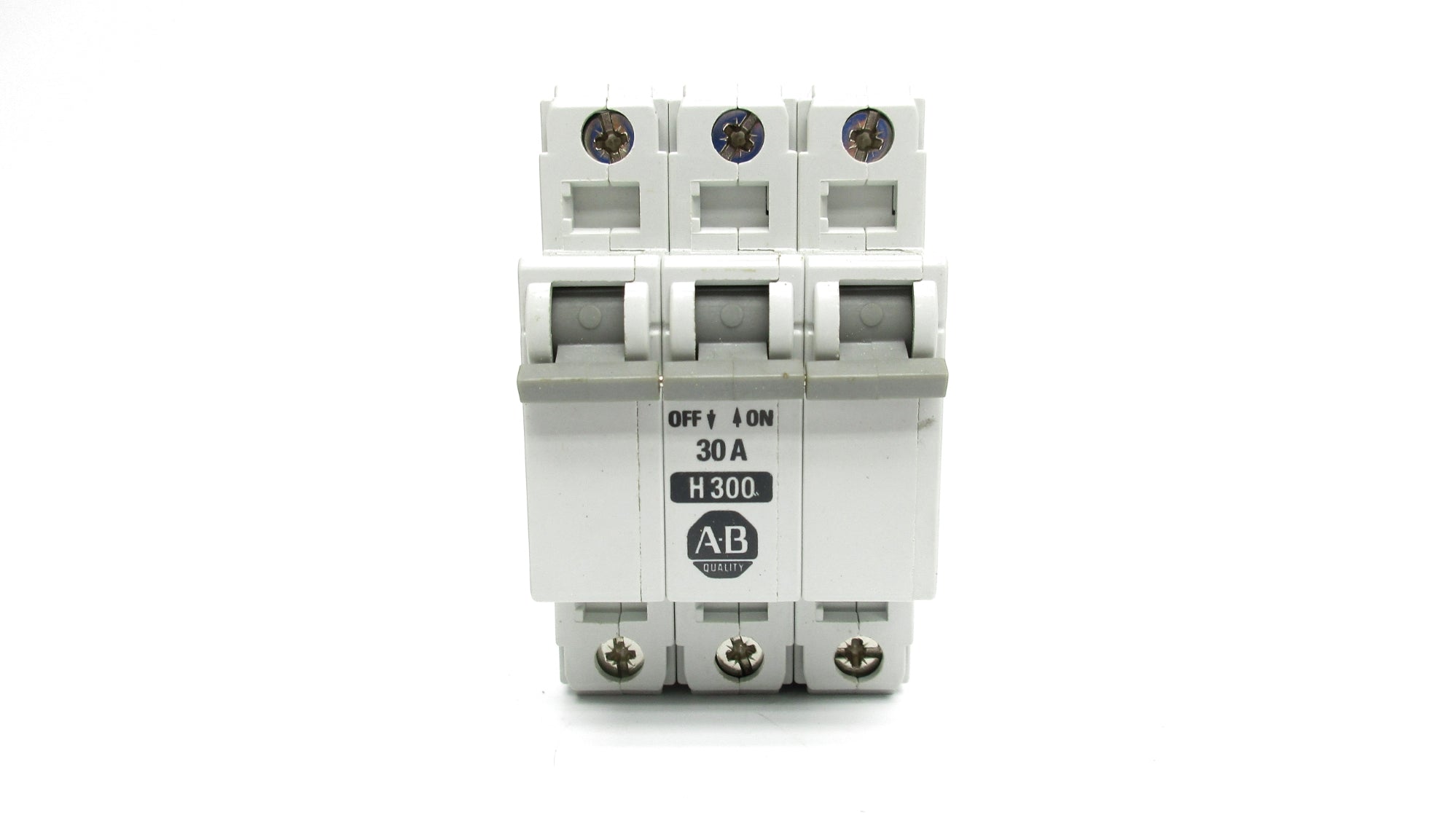 ALLEN BRADLEY 1492-CB3H300 SER. B 480VAC 30A NSMP