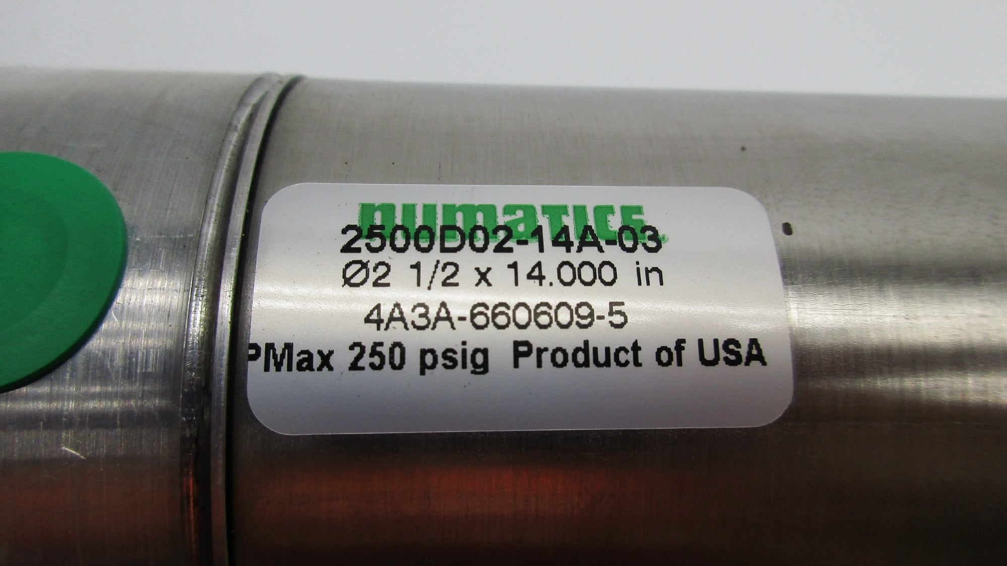 NUMATICS 2500D02-14A-03 250PSIG NSNP