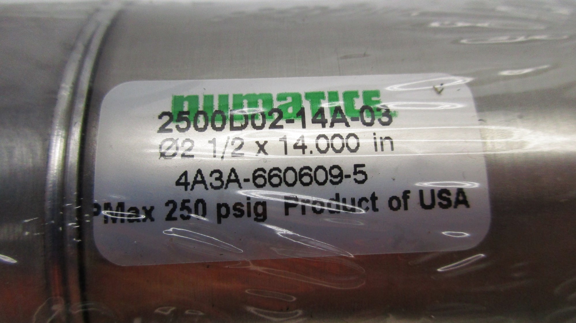 NUMATICS 2500D02-14A-03 250PSI NSMP