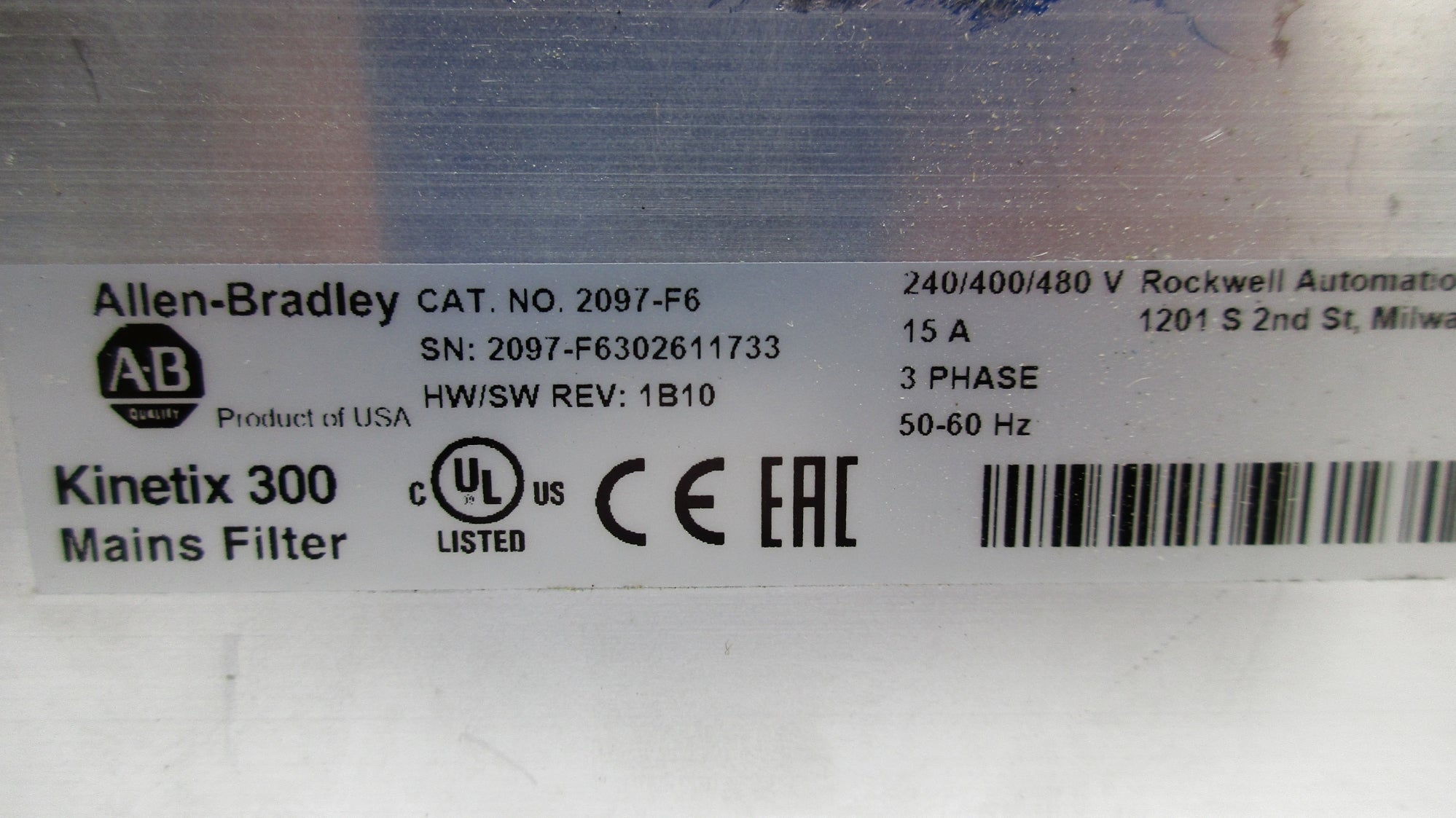 ALLEN BRADLEY 2097-F6 NSNP