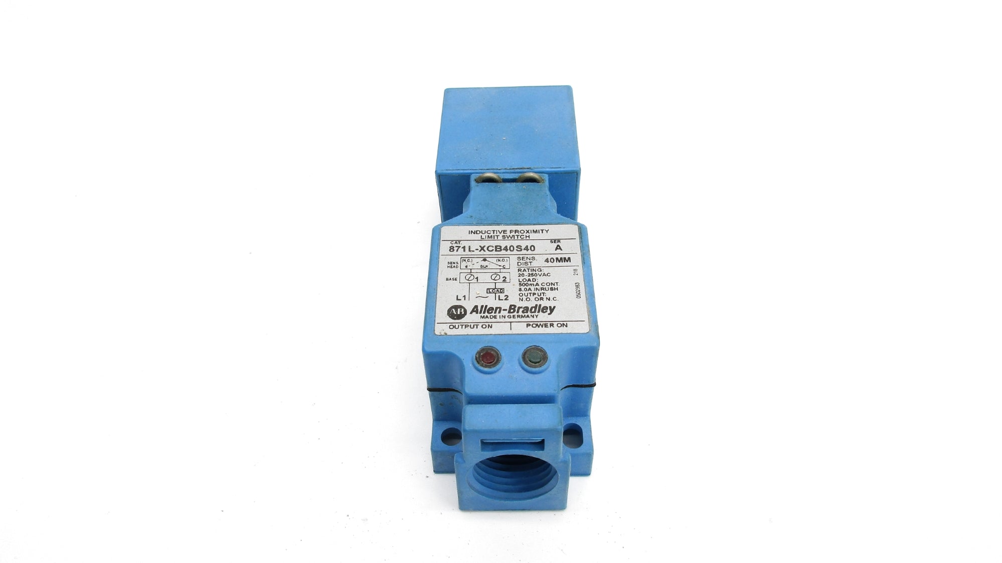 ALLEN BRADLEY 871L-XCB40S40 SER. A NSNP