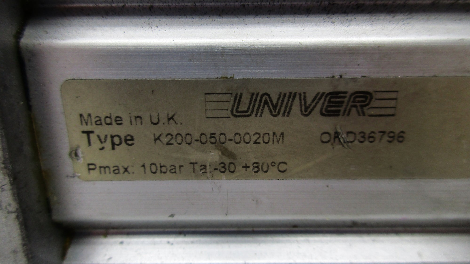 UNIVER K200-050-0020M UNMP