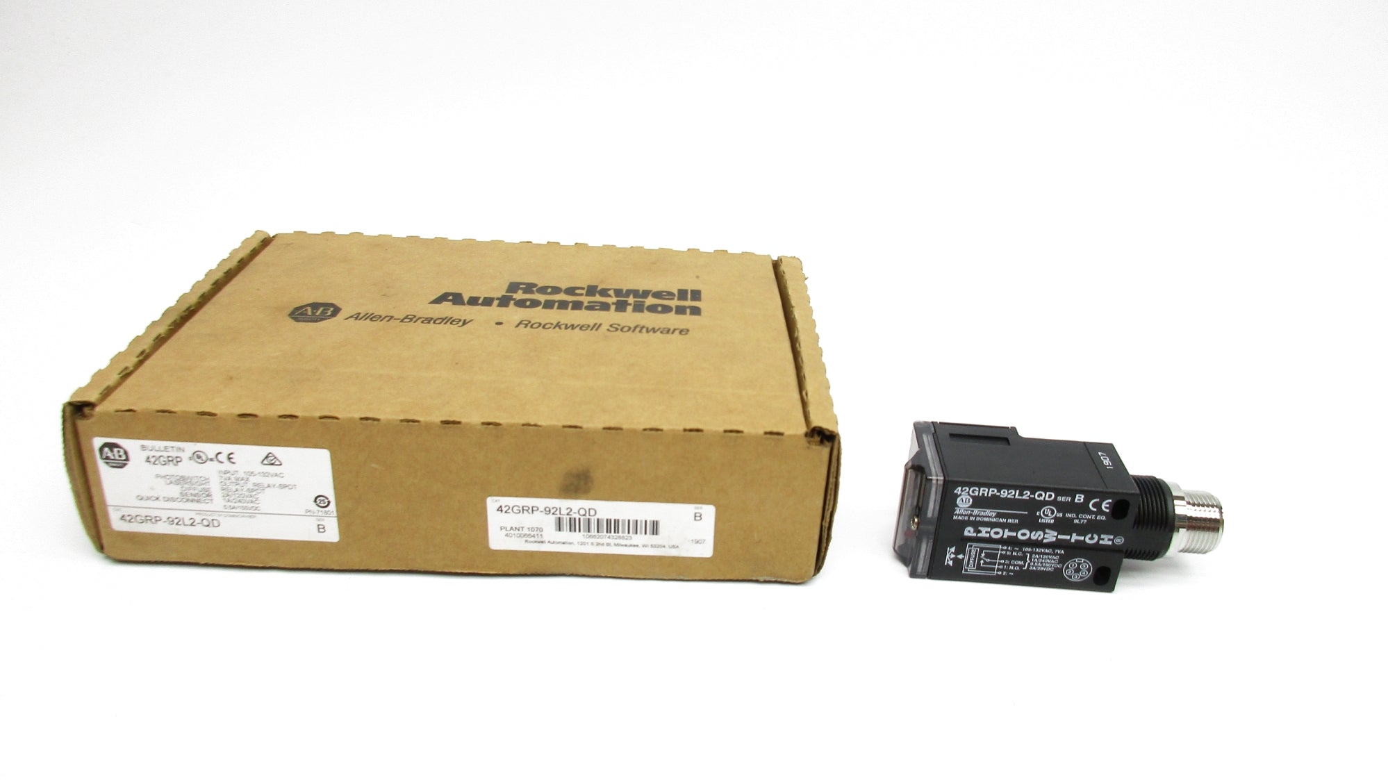 ALLEN BRADLEY 42GRP-92L2-QD SER. B (BR/WH) NSMP