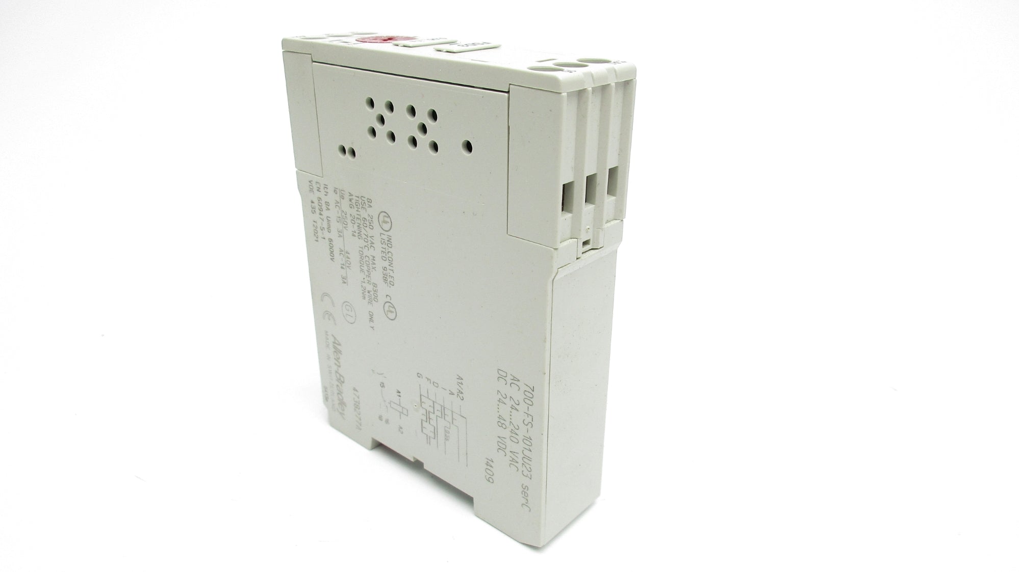 ALLEN BRADLEY 700-FSD3AU23 SER. B 24-240VAC 8A NSNP